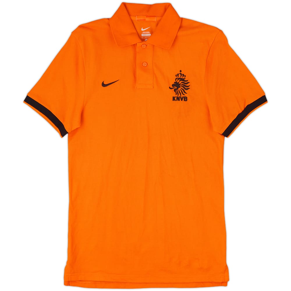 2012-13 Netherlands Nike Polo Shirt - 6/10 - (S)