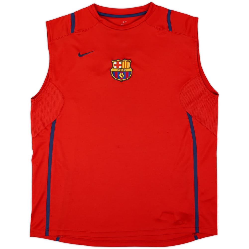 2006-07 Barcelona Nike Training Vest - 7/10 - (XL)