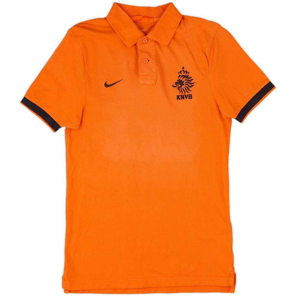 2012-13 Netherlands Nike Polo Shirt - 9/10 - (S)
