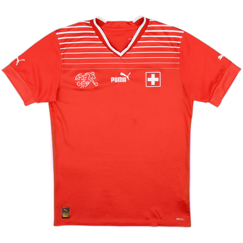 2022-23 Switzerland Home Shirt - 8/10 - (S)