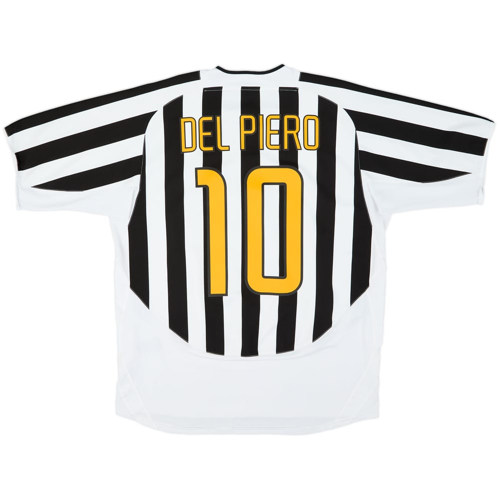 2003-04 Juventus Home Shirt Del Piero #10 - 6/10 - (XL)
