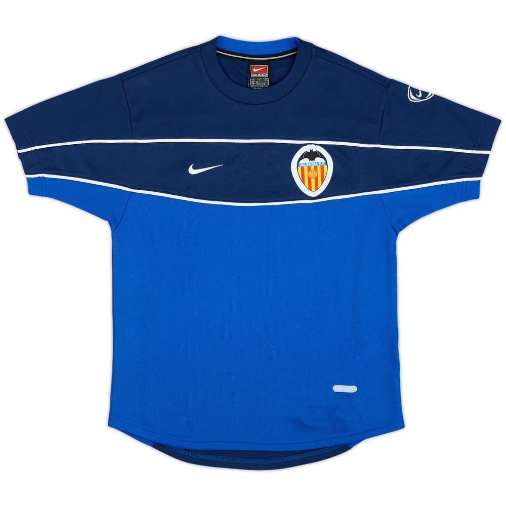 2001-02 Valencia Nike Training Shirt - 9/10 - (M.Boys)