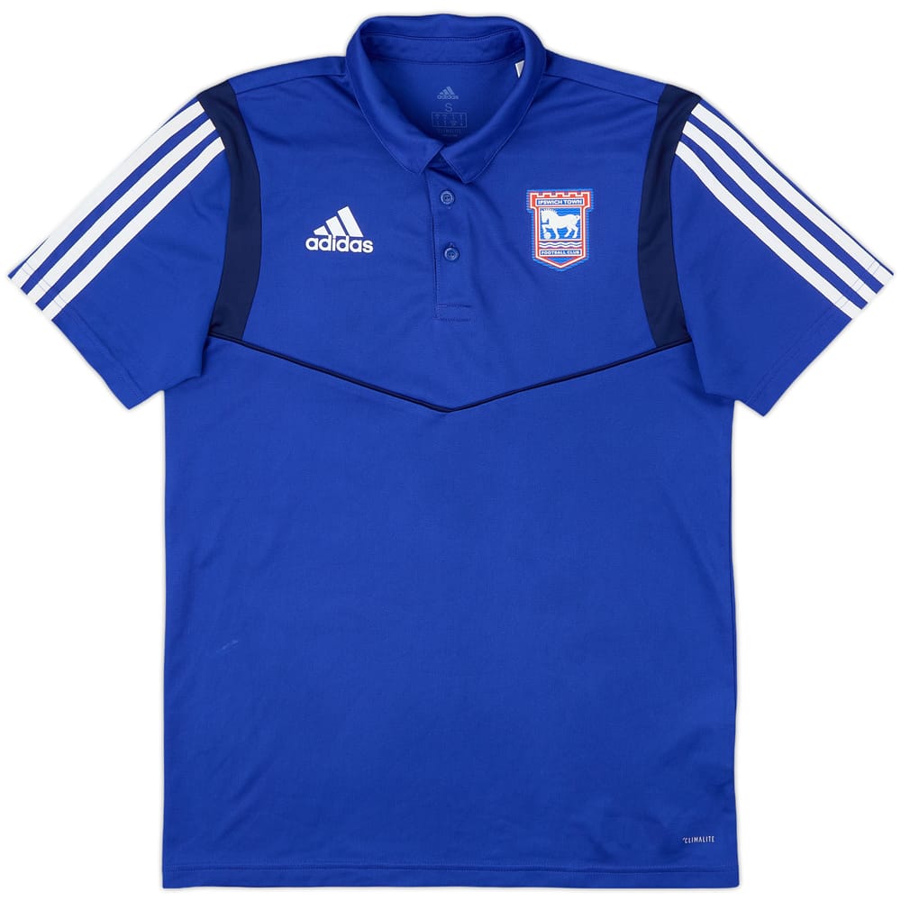 2019-20 Ipswich Town adidas Polo Shirt - 9/10 - (S)