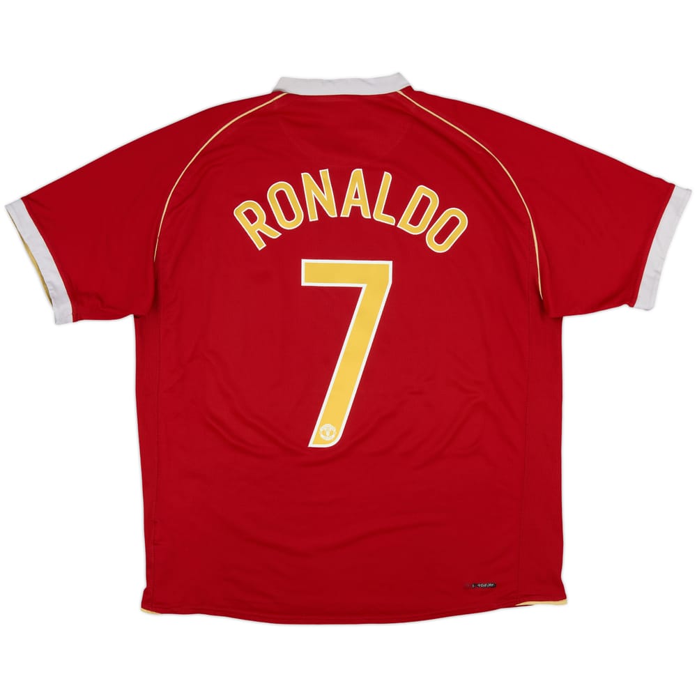 2006-07 Manchester United Local Camiseta Ronaldo #7 - 6/10 - (L)