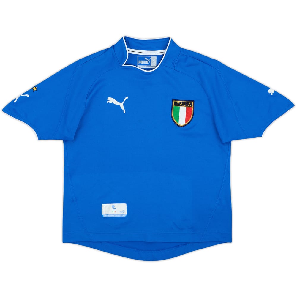 2003-04 Italy Home Shirt - 9/10 - (L.Boys)