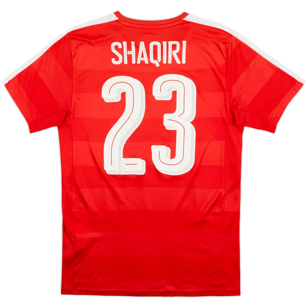 2016-17 Switzerland Home Shirt Shaqiri #23 - 5/10 - (S)