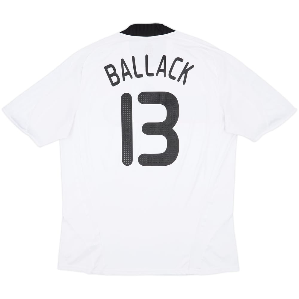 2008-09 Germany Home Shirt Ballack #13 - 7/10 - (XL)