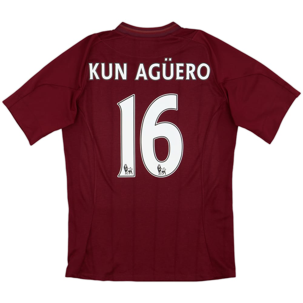 2012-13 Manchester City Away Shirt Kun Aguero #16 - 6/10 - (M)