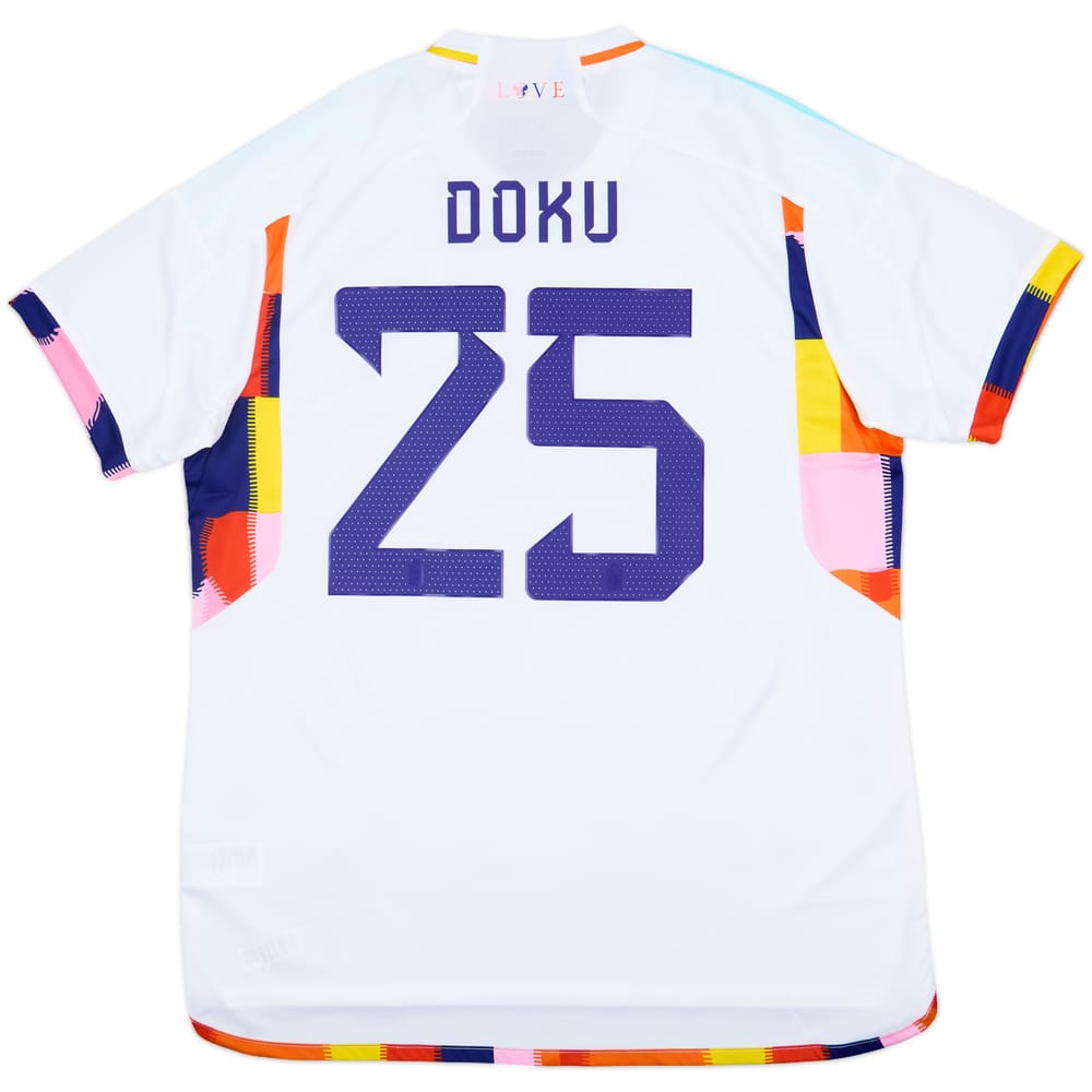 2022-23 Belgium Away Shirt Doku #25 (XL)