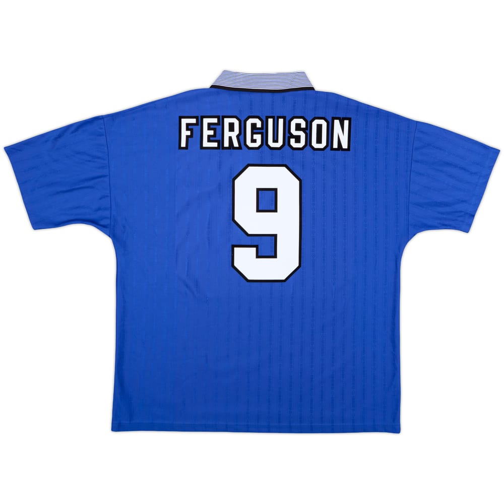 1995-97 Everton Home Shirt Ferguson #9 - 8/10 - (XXL)