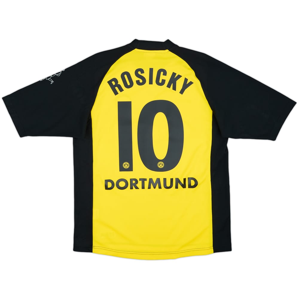 2001-02 Borussia Dortmund Home Shirt Rosicky #10 - 9/10 - (M)