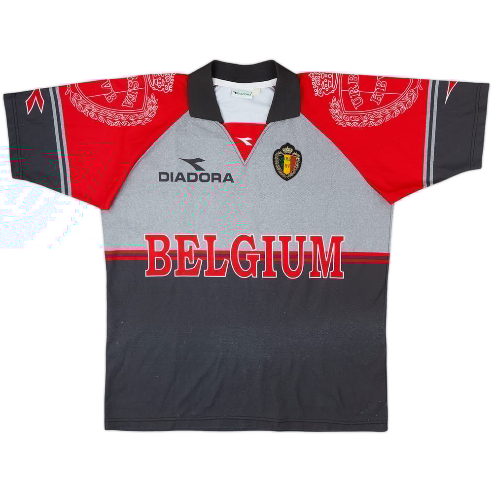 1992-94 Belgium Diadora Training Shirt - 8/10 - (L)