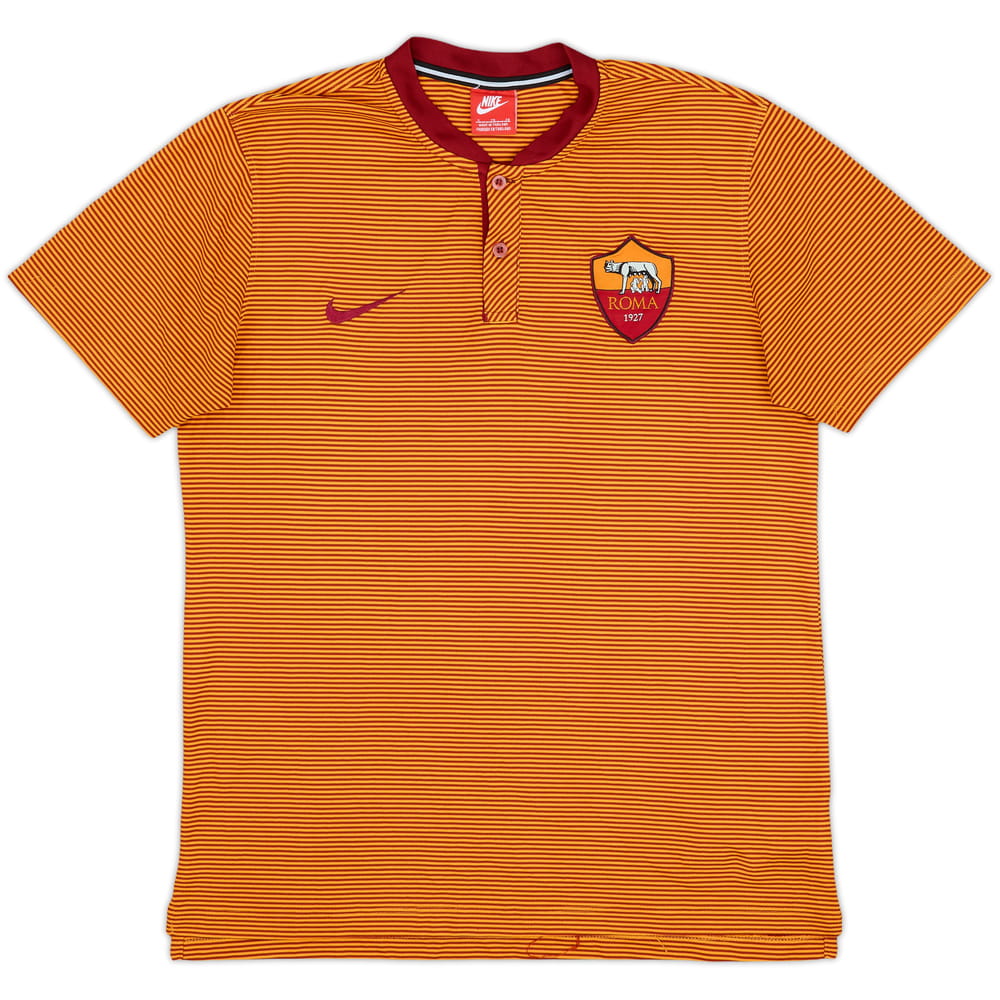 2013-14 Roma Nike Polo Shirt - 9/10 - (S)