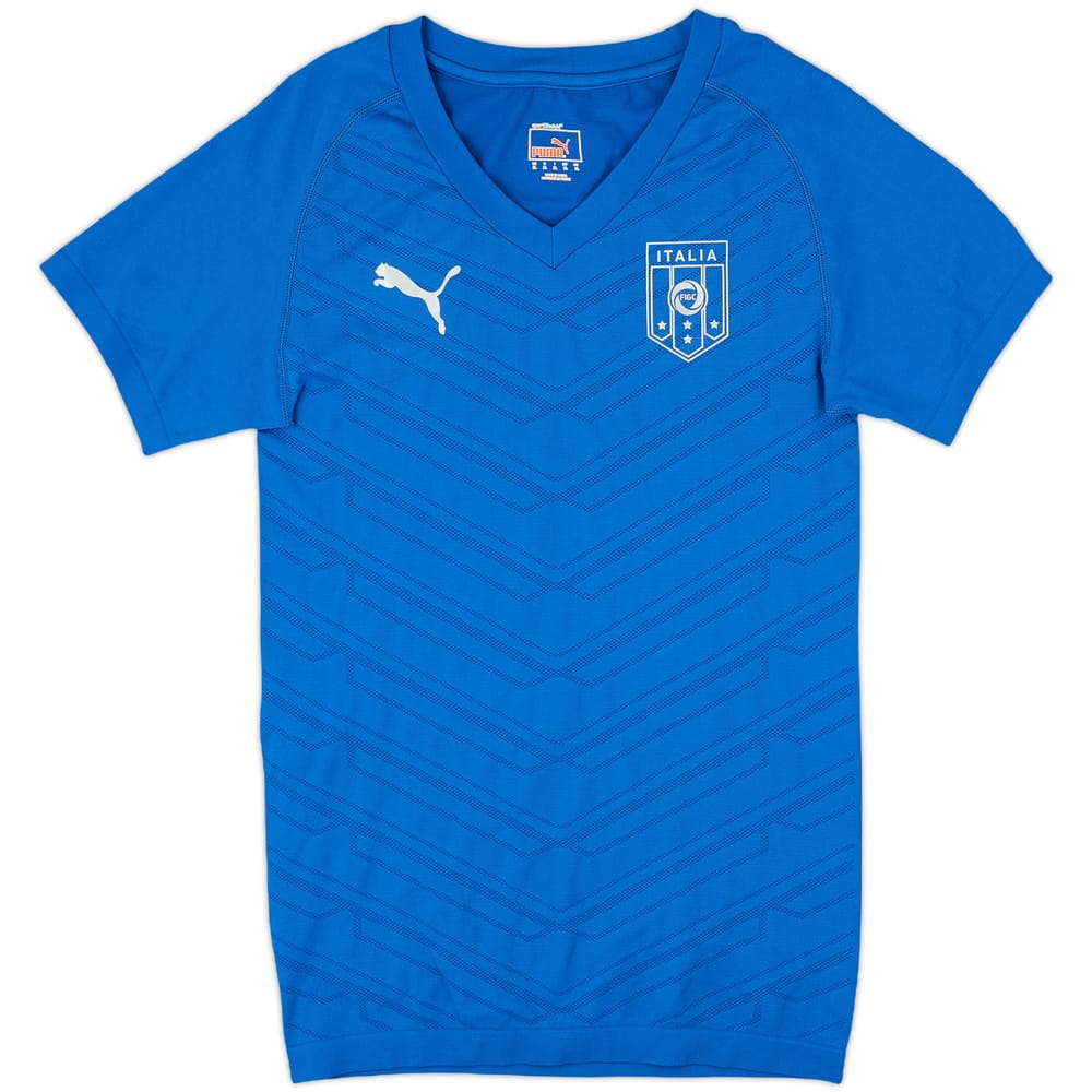 2014-15 Italy Authentic Puma Women's Training Shirt - 8/10 - (Women's XL)