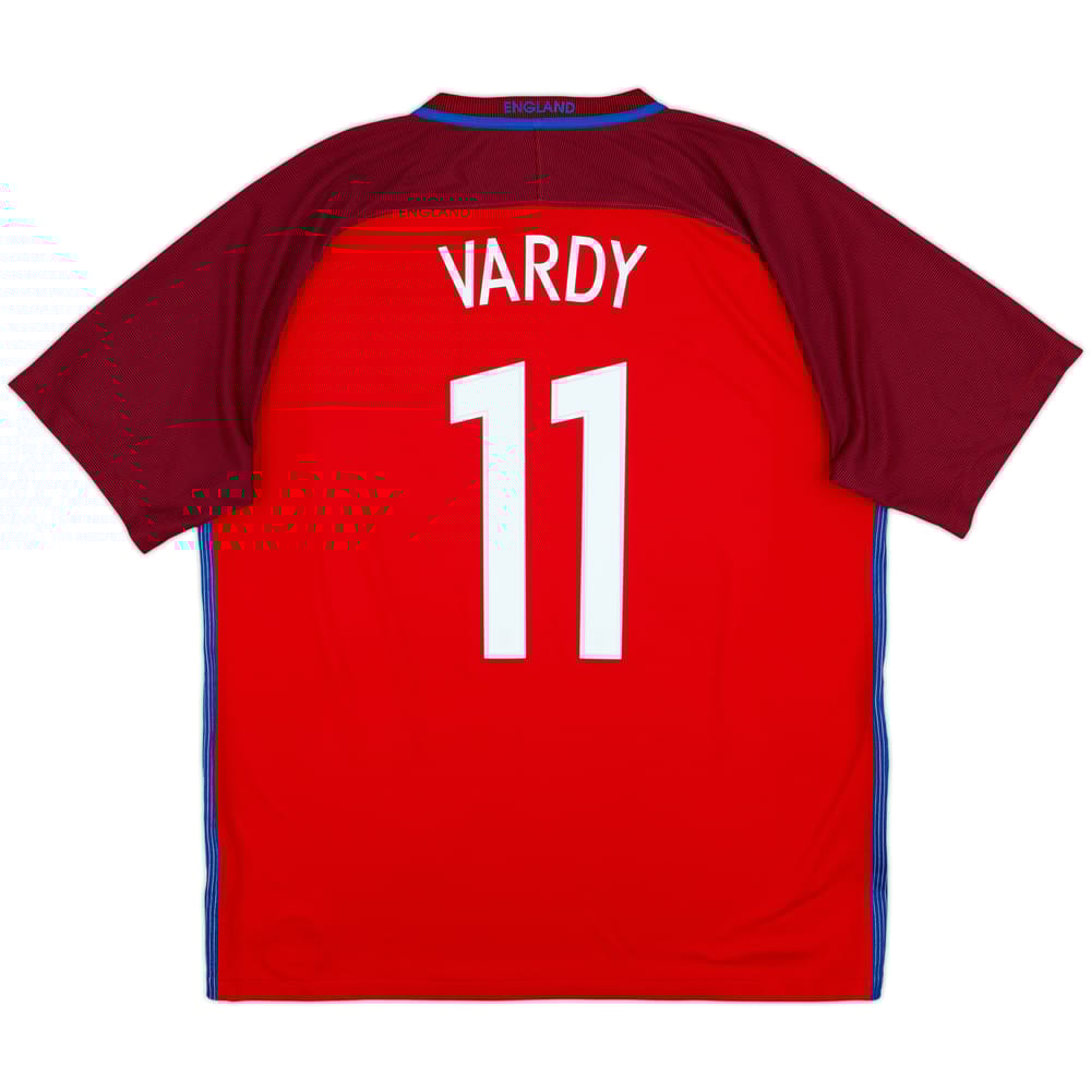 2016-17 England Away Shirt Vardy #11 - 10/10 - (XL)