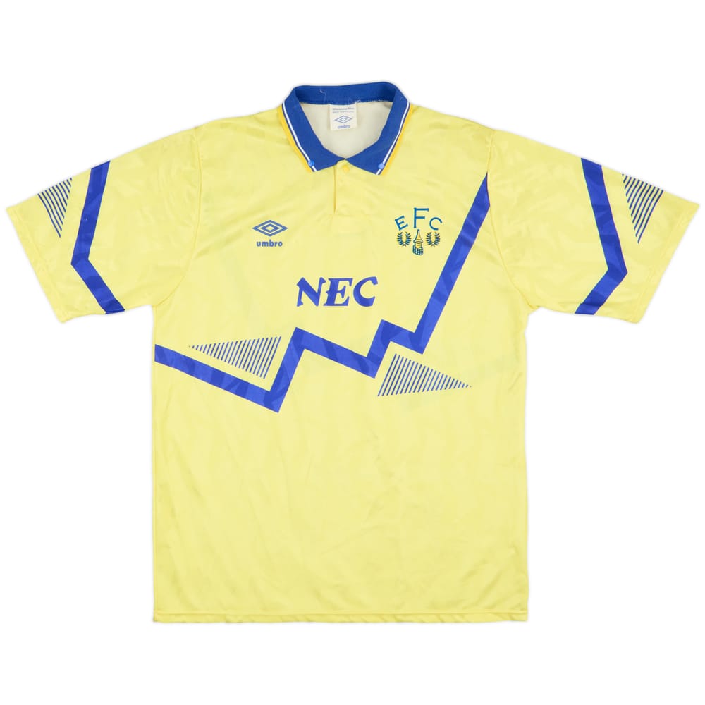 1990-92 Everton Away Shirt - 9/10 - (L)