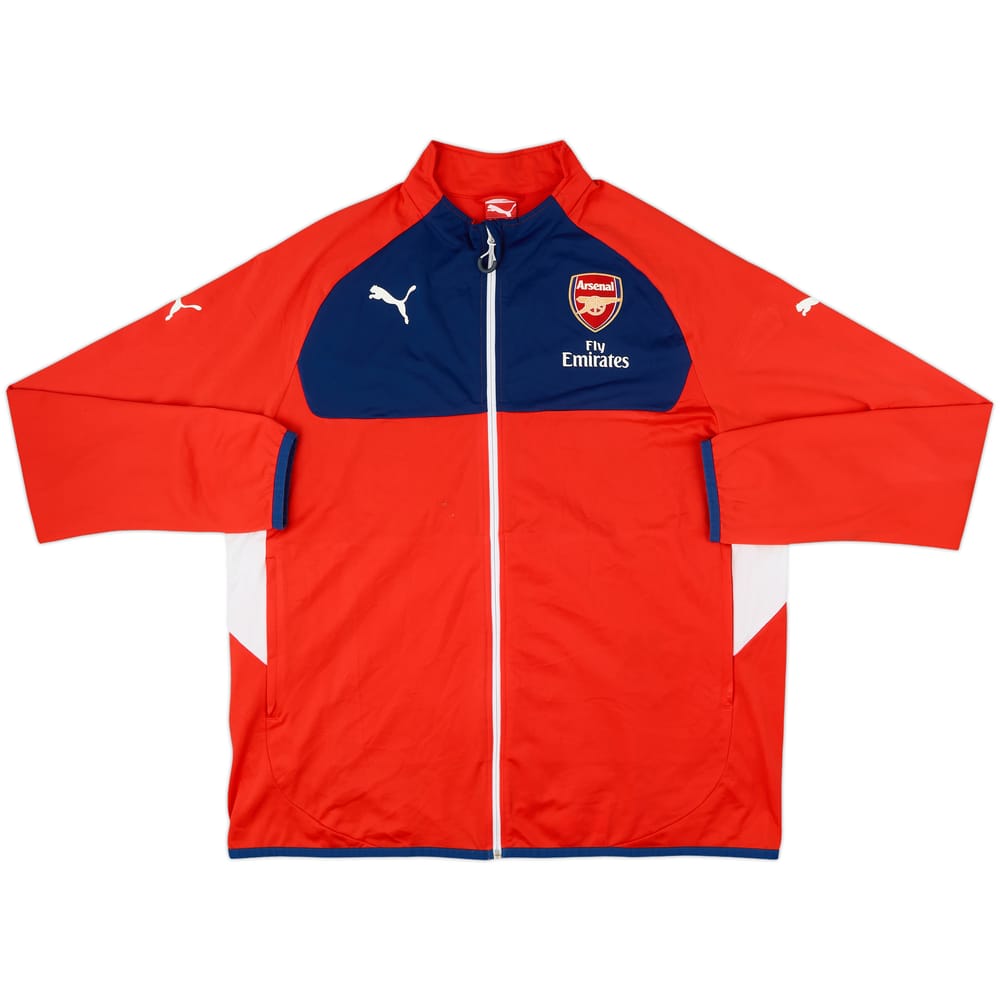 2014-15 Arsenal Puma Track Jacket - 8/10 - (XXL)