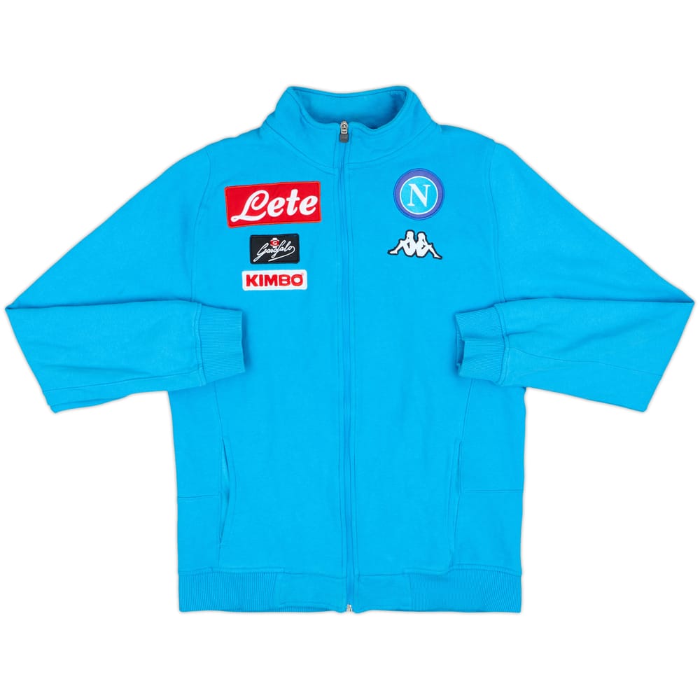 2016-17 Napoli Kappa Track Jacket - 8/10 - (L)