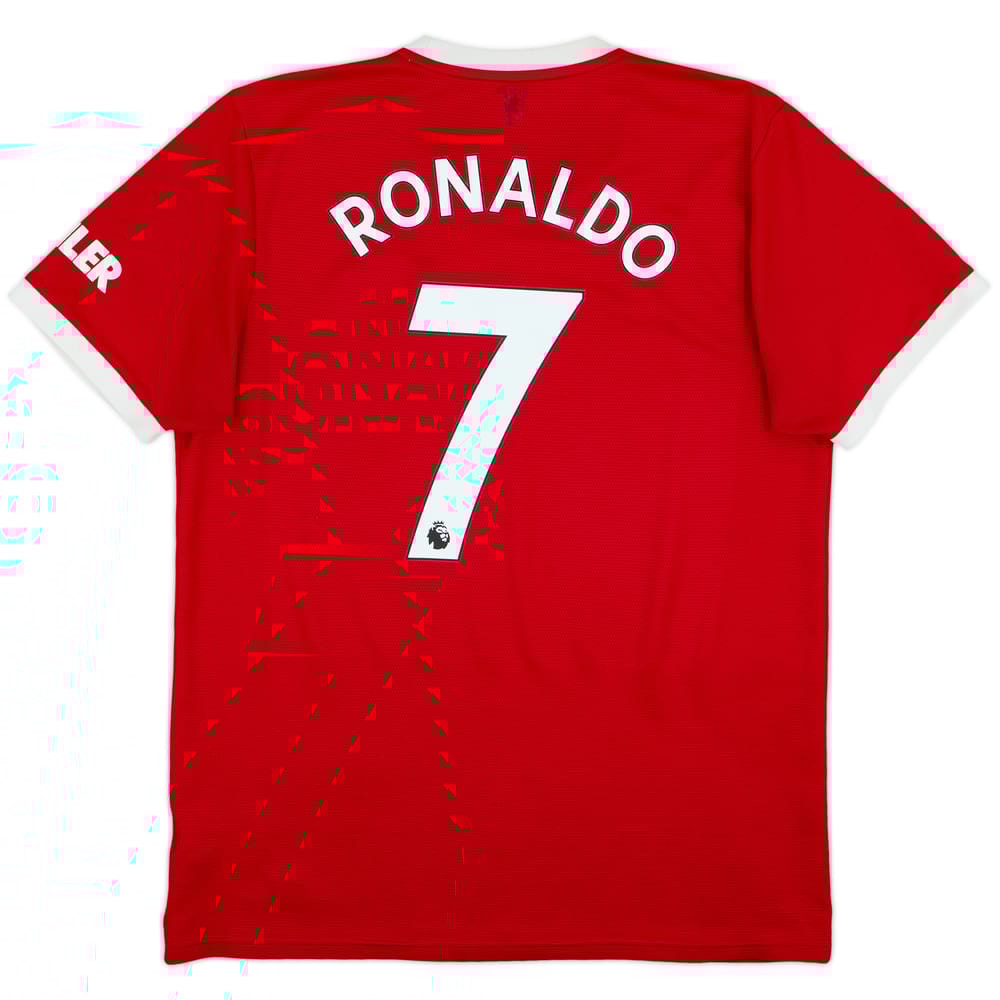 2021-22 Manchester United Home Shirt Ronaldo #7 - 5/10 - (L)