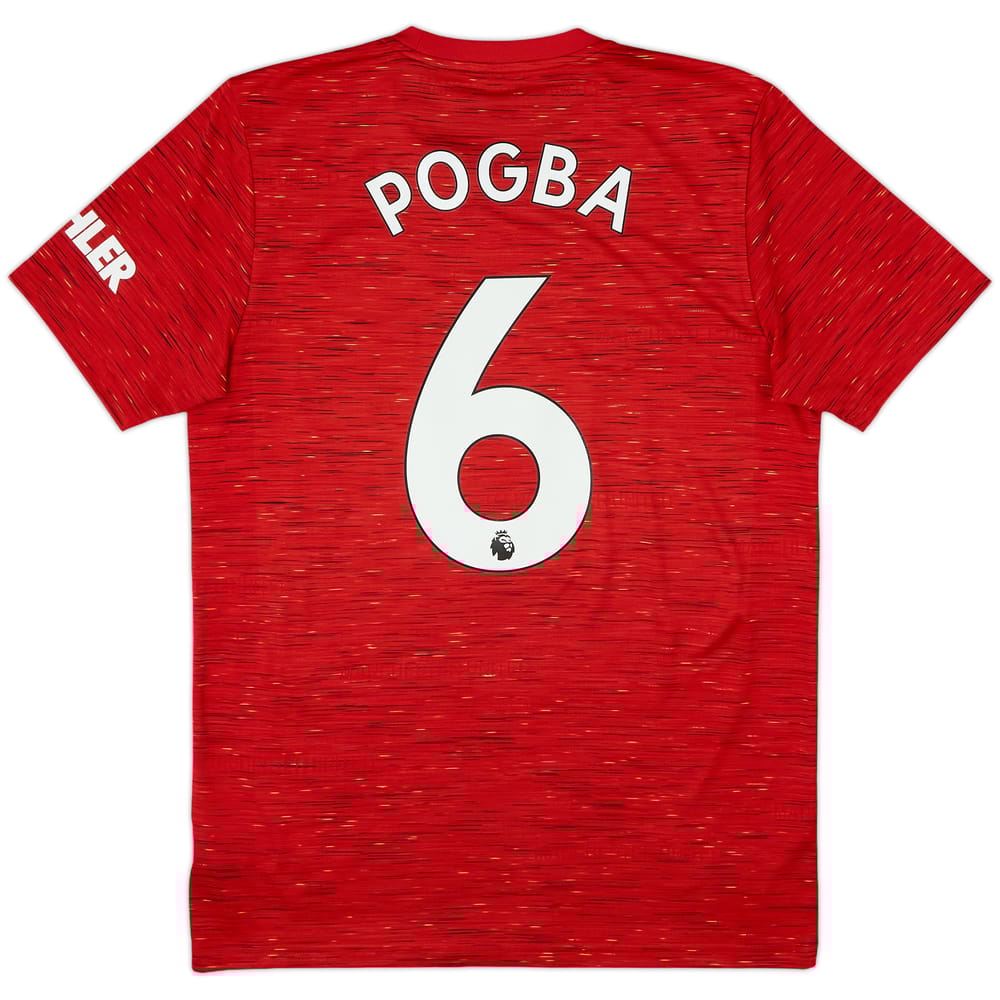 2020-21 Manchester United Home Shirt Pogba #6 - 8/10 - (M)