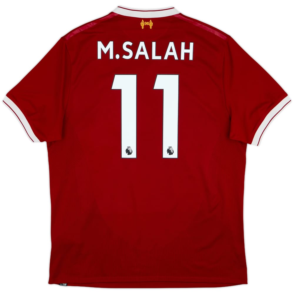 2017-18 Liverpool 125 Years Home Shirt M.Salah #11 - 6/10 - (L)