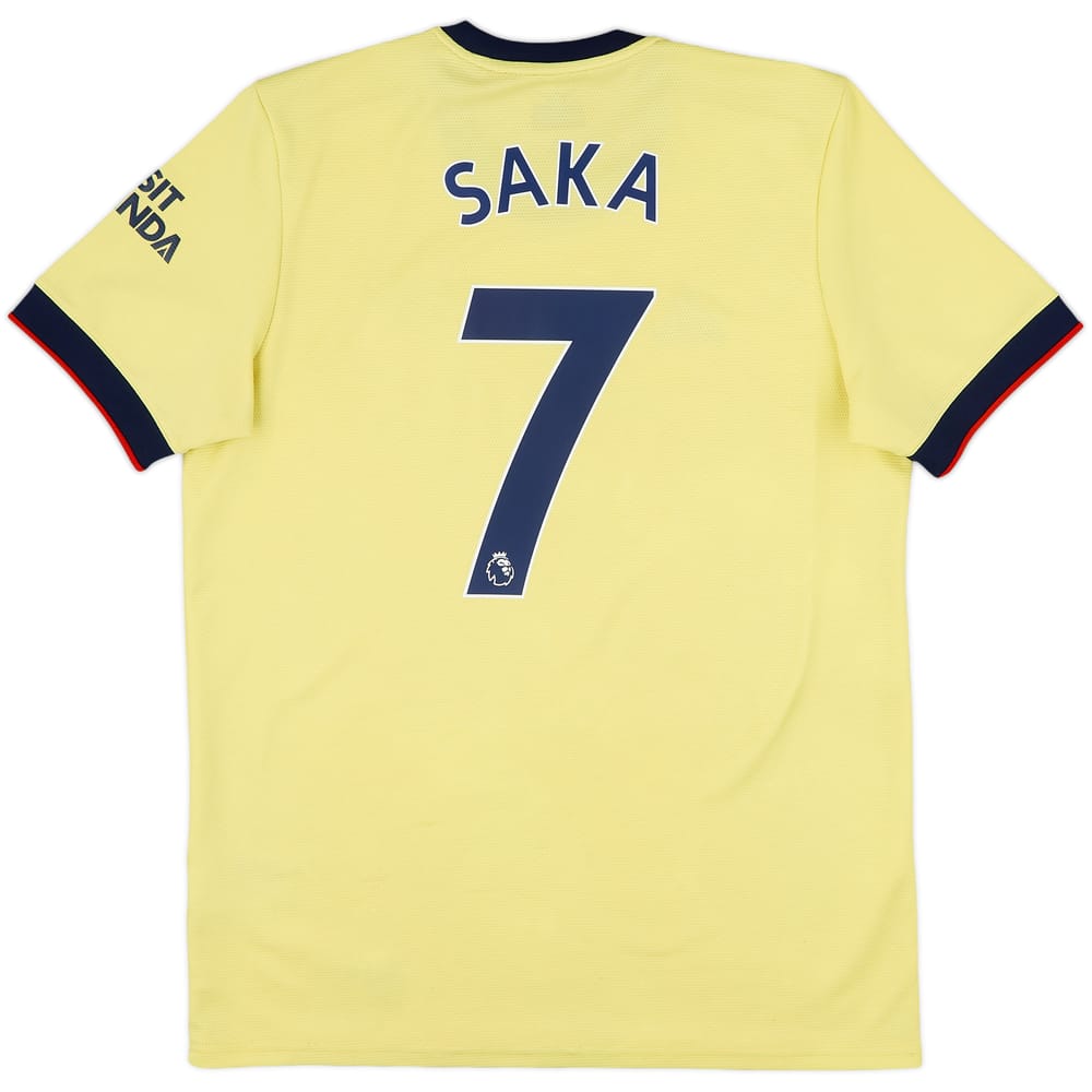 2021-22 Arsenal Away Shirt Saka #7 - 7/10 - (L)