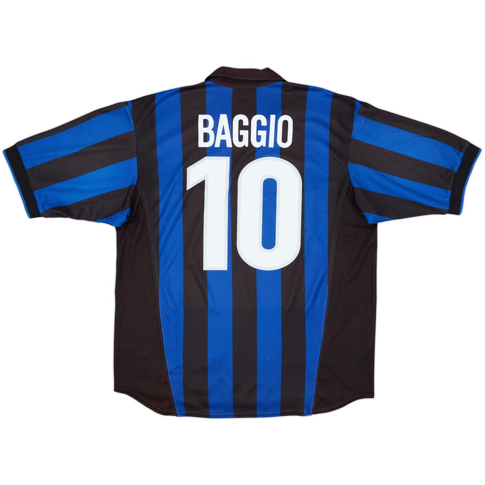 1998-99 Inter Milan Home Shirt Baggio #10 - 5/10 - (L)