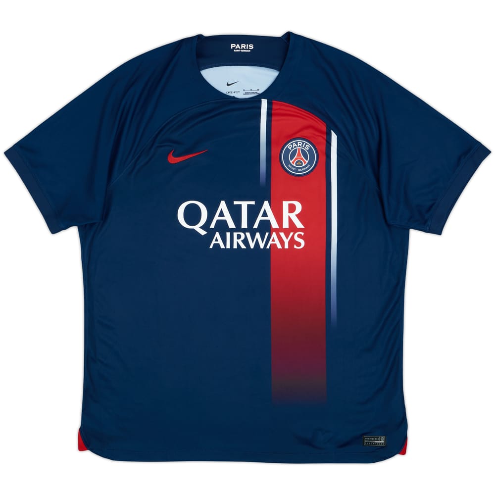 2023-24 Paris Saint-Germain Home Shirt - 10/10 - (XL)