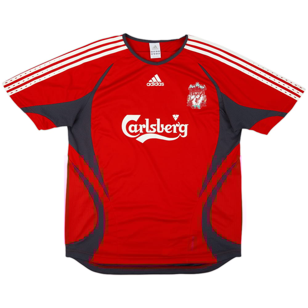 2006-07 Liverpool adidas Formotion Training Shirt - 4/10 - (L/XL)