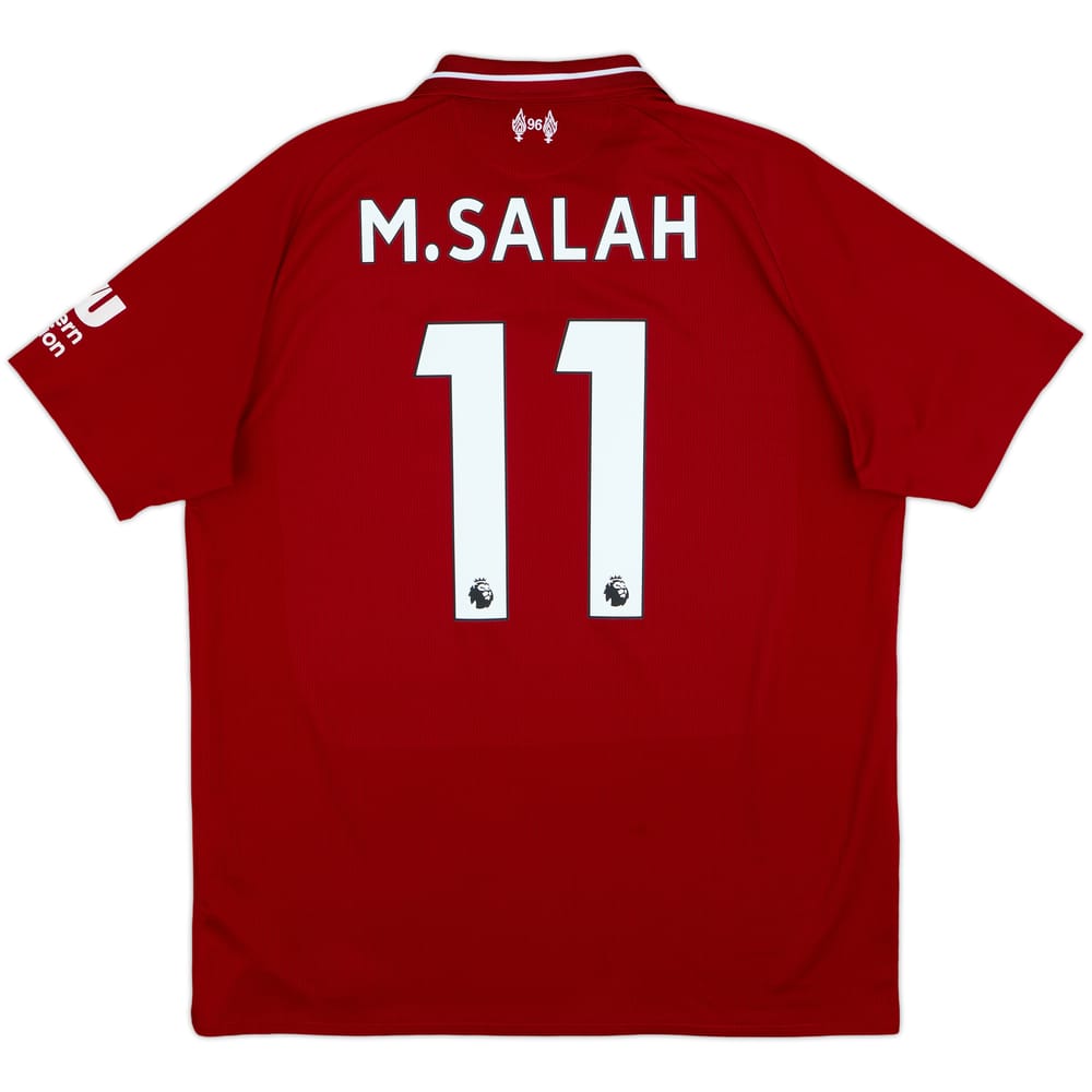 2018-19 Liverpool Home Shirt M.Salah #11 - 5/10 - (L)