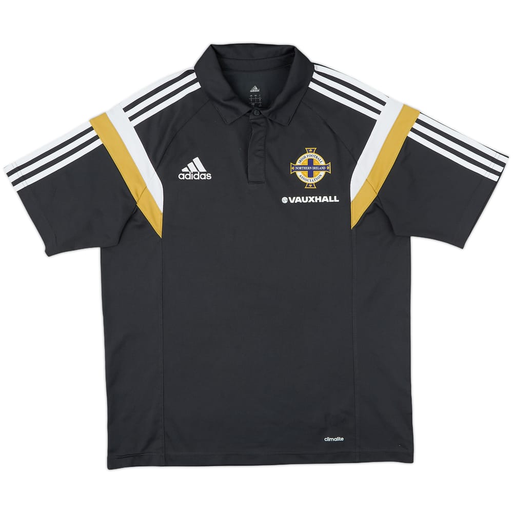 2014-15 Northern Ireland adidas Polo Shirt - 8/10 - (L)