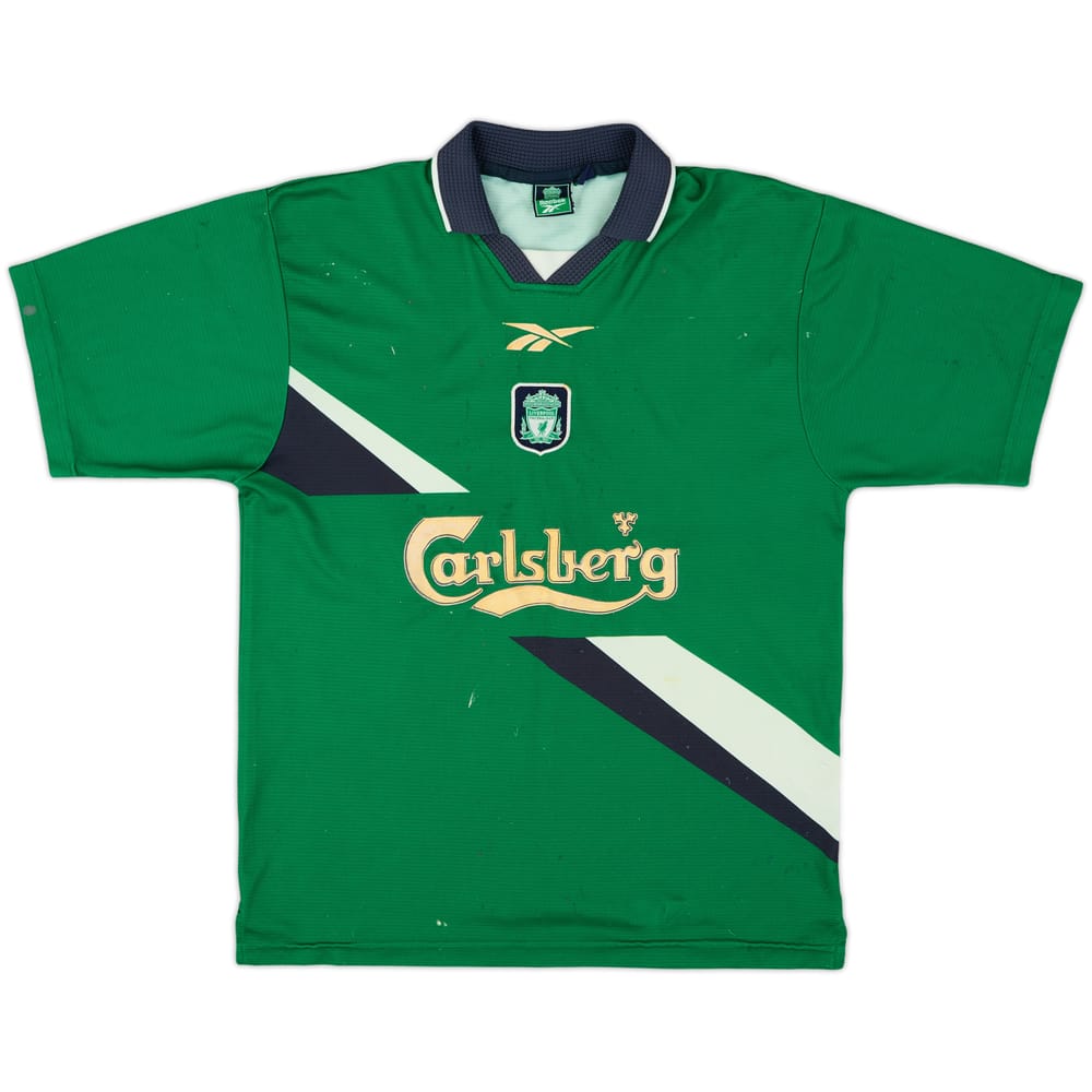 1999-00 Liverpool Away Shirt - 4/10 - (Y)