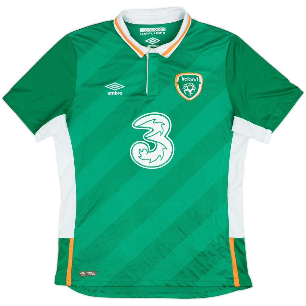 2016-17 Ireland Home Shirt - 4/10 - (L)