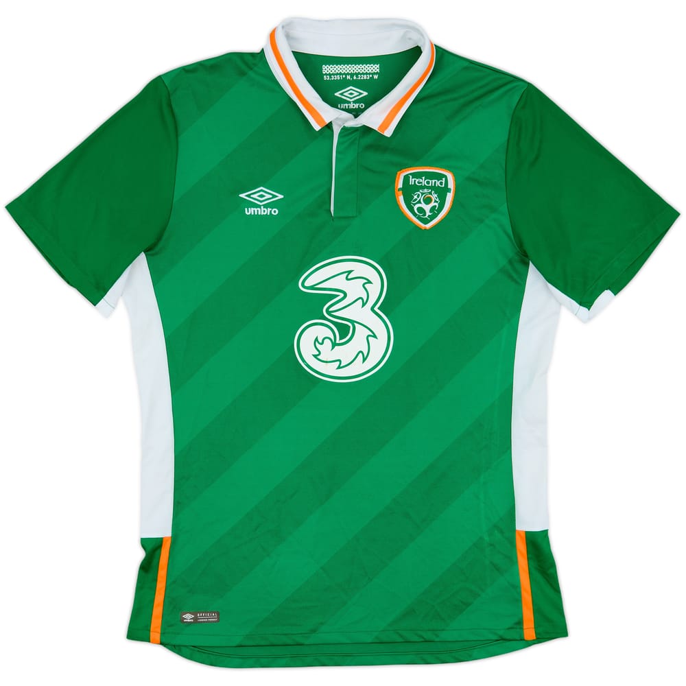 2016-17 Ireland Home Shirt - 6/10 - (L)