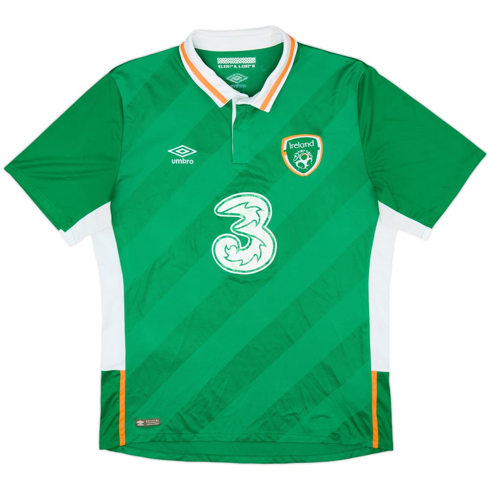 2016-17 Ireland Home Shirt - 5/10 - (XL)