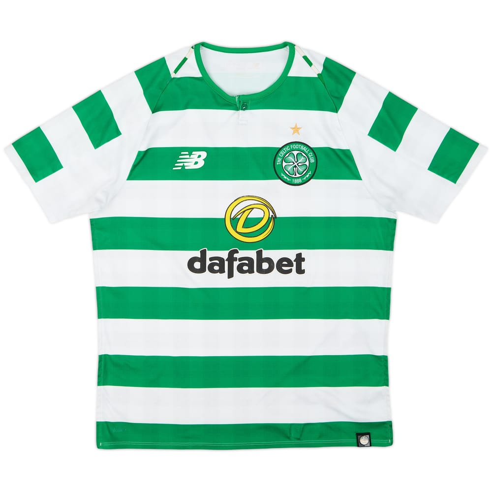 2018-19 Celtic Home Shirt - 6/10 - (S)
