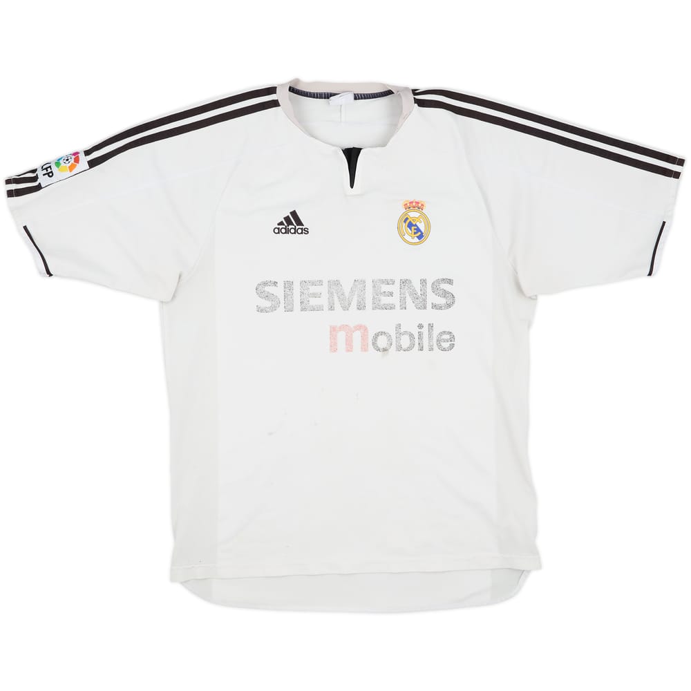 2003-04 Real Madrid Home Shirt - 4/10 - (M)