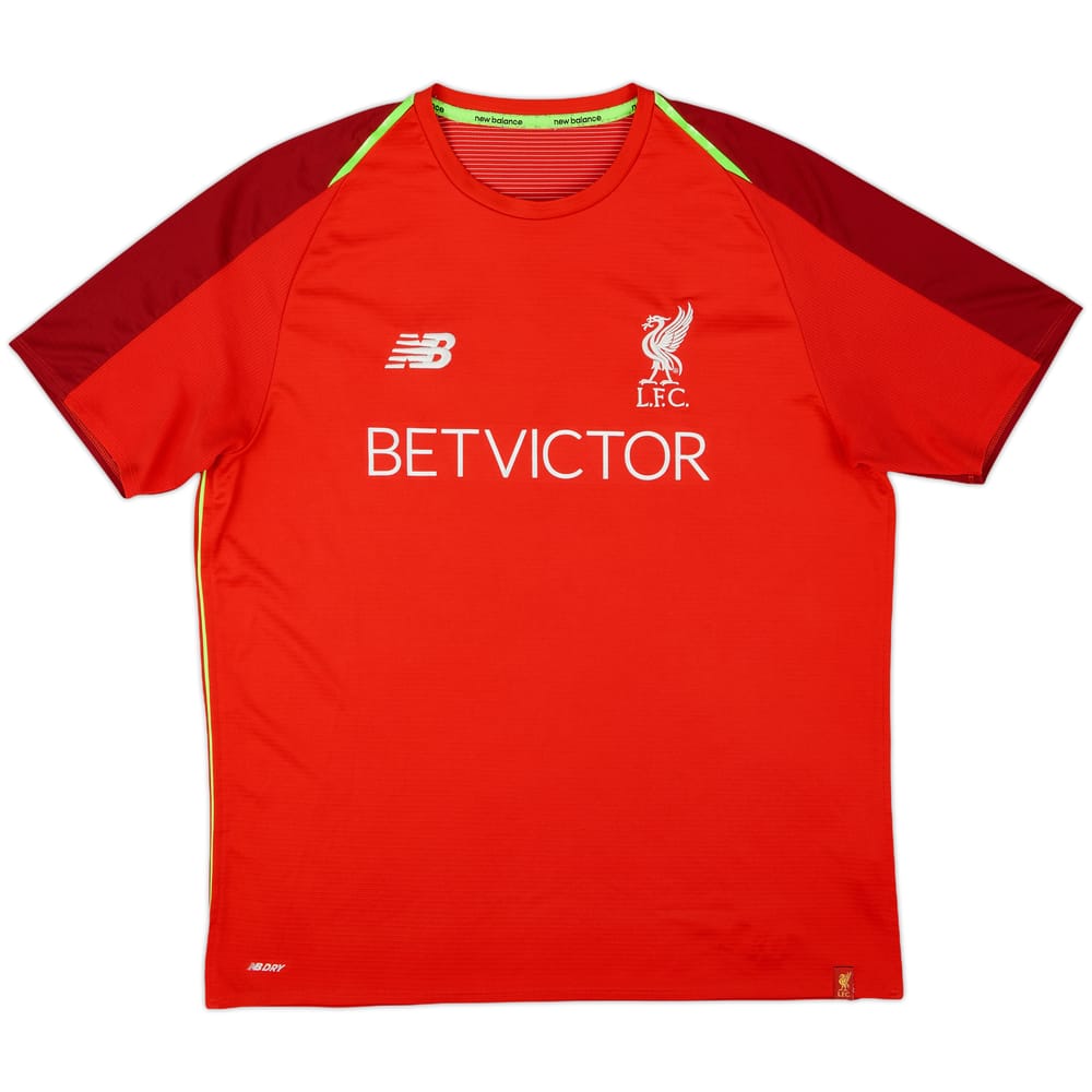 2018-19 Liverpool New Balance Training Shirt - 8/10 - (L)