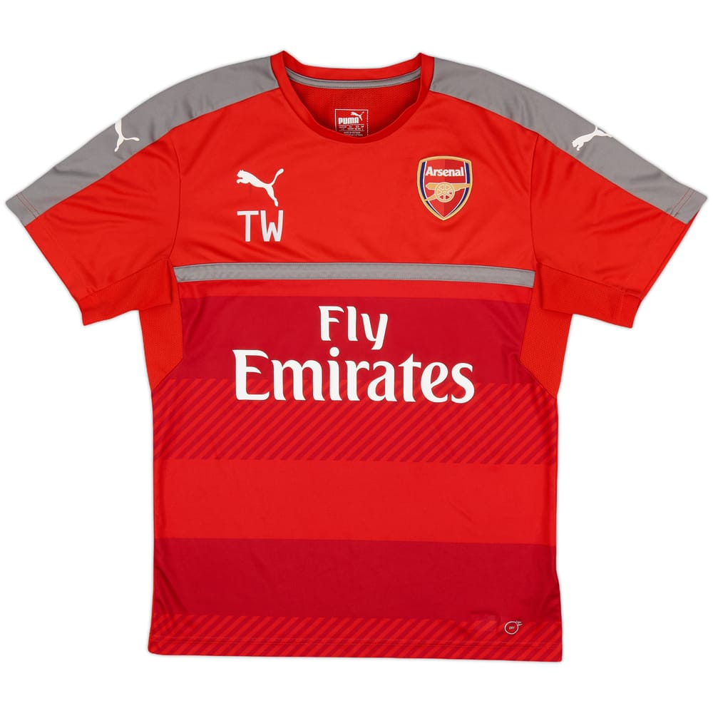 2016-17 Arsenal Puma Staff Issue Training Shirt TW - 7/10 - (L)