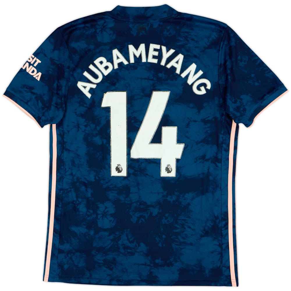 2020-21 Arsenal Third Shirt Aubameyang #14 - 4/10 - (M)