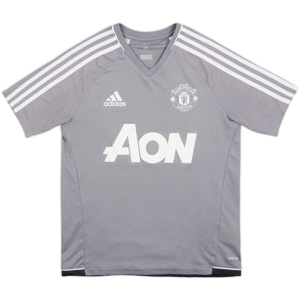 2017-18 Manchester United adidas Training Shirt - 7/10 - (L.Boys)
