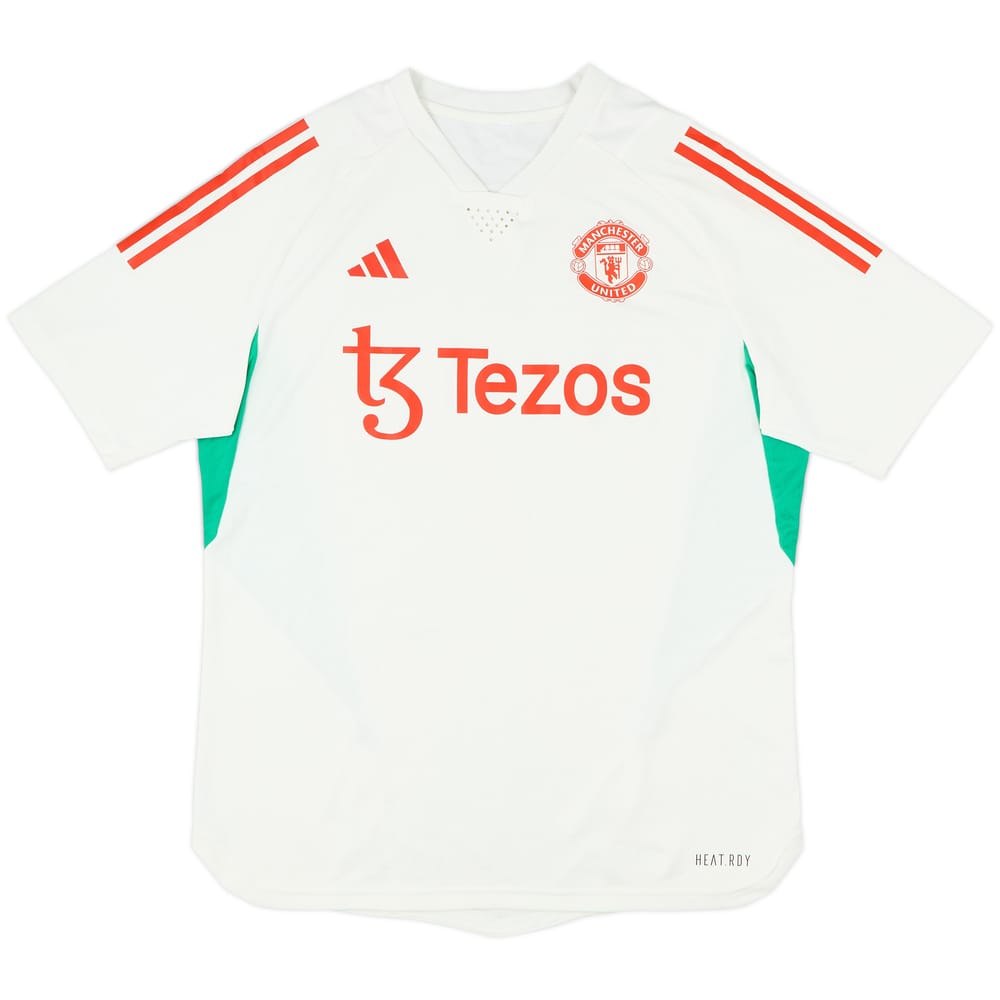 2023-24 Manchester United adidas Training Shirt - 8/10 - (L)