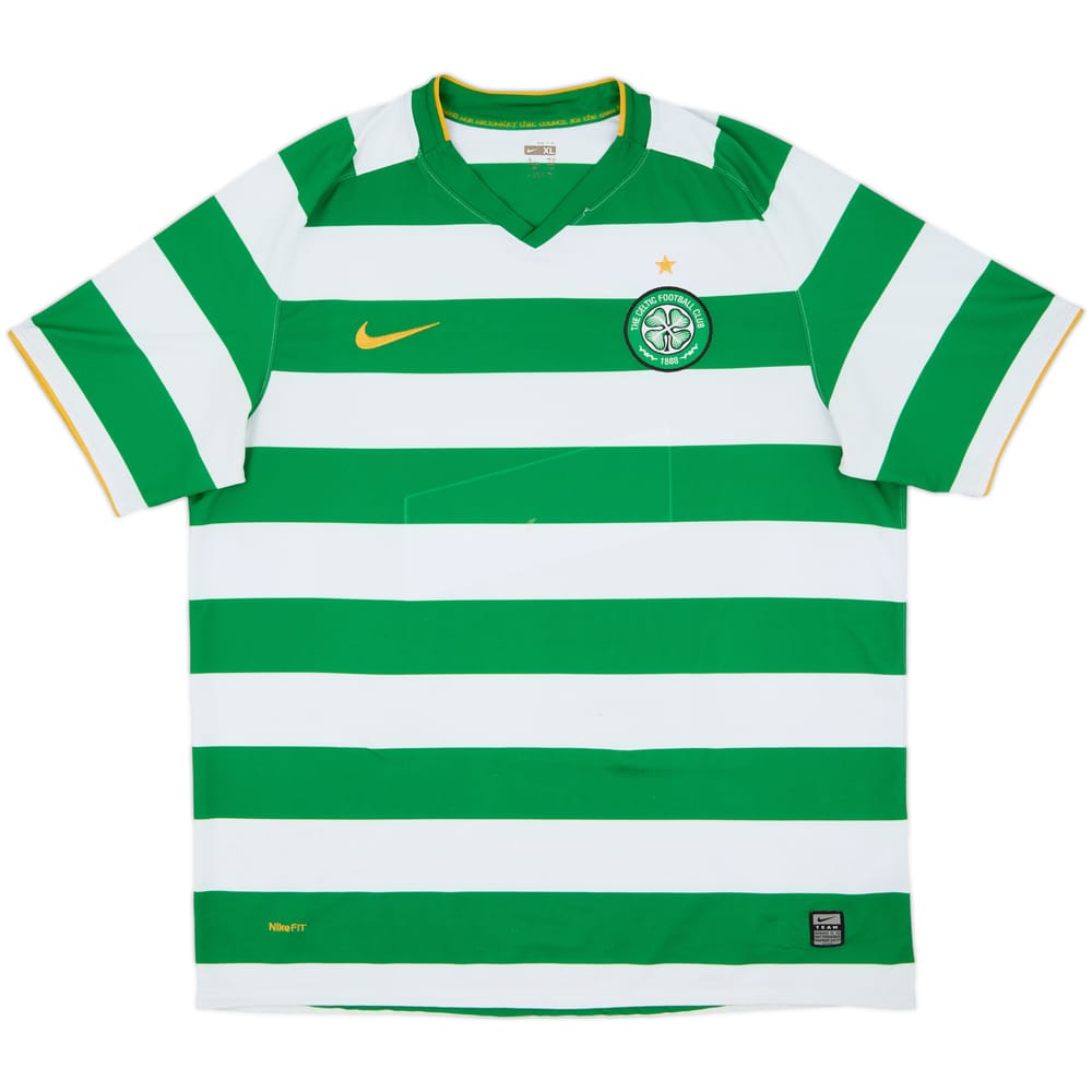 2008-10 Celtic Home Shirt - 4/10 - (XL)