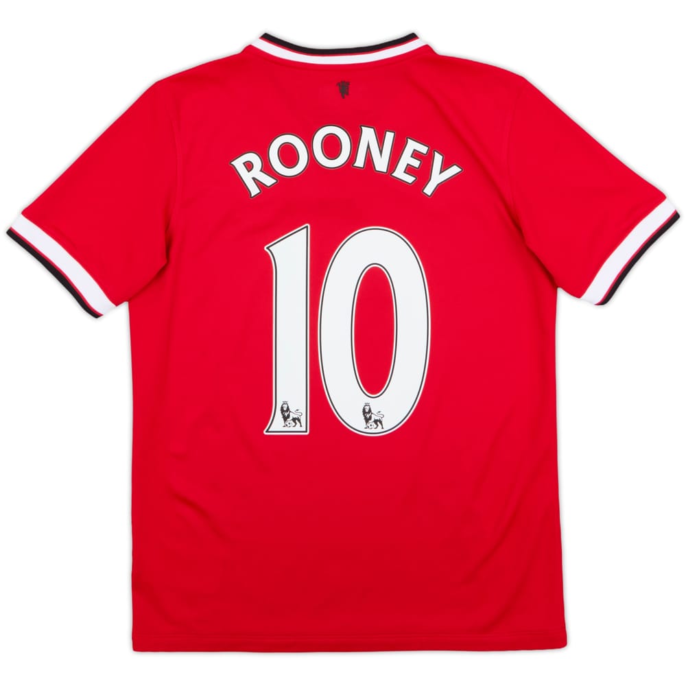 2014-15 Manchester United Home Shirt Rooney #10 - 7/10 - (XL.Boys)