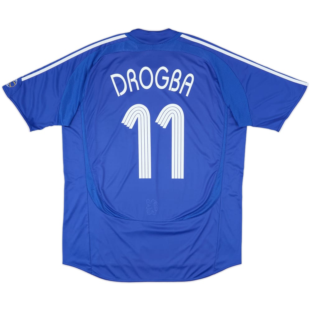 2006-08 Chelsea Home Shirt Drogba #11 - 7/10 - (XL)