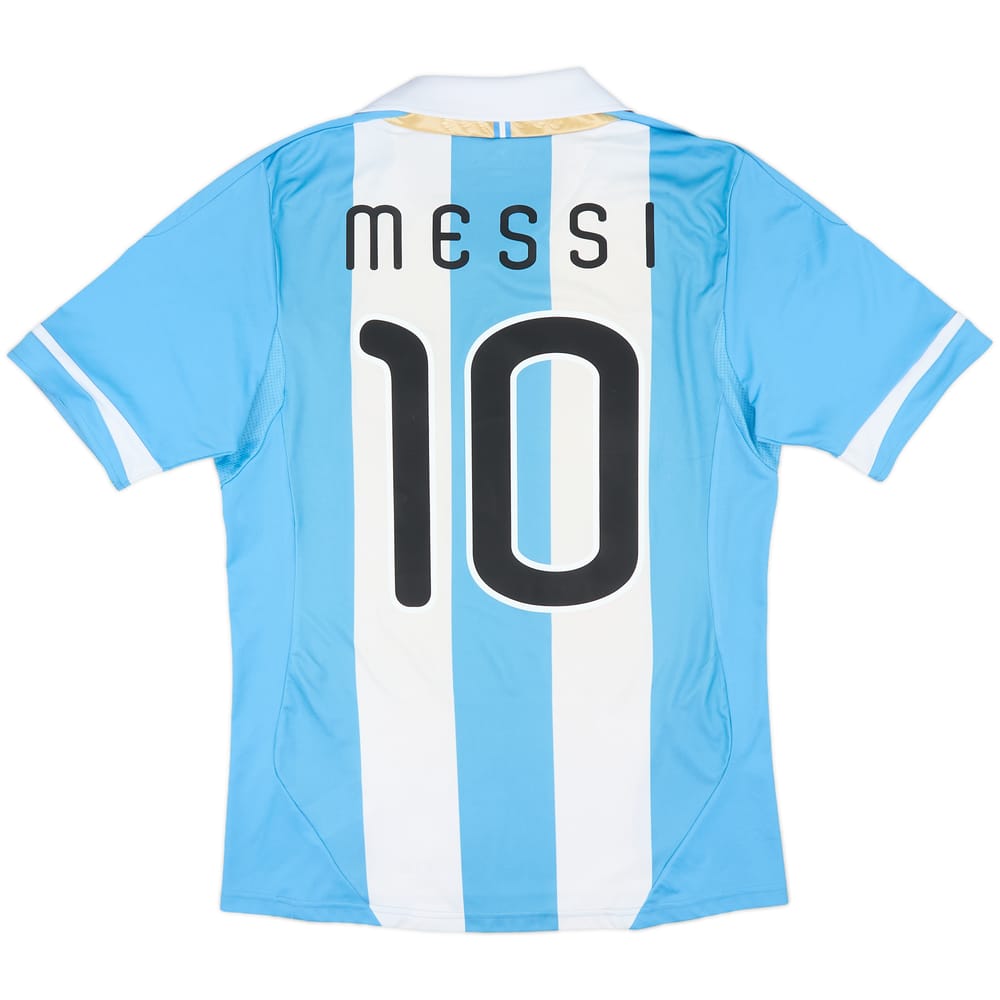 2011-13 Argentina Home Shirt Messi #10 - 6/10 - (M)