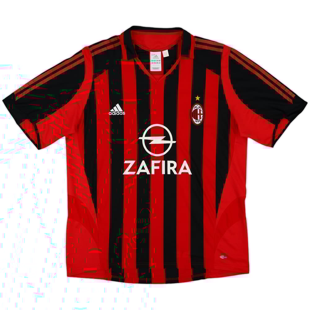 2005-06 AC Milan Home Shirt - 9/10 - (XL)