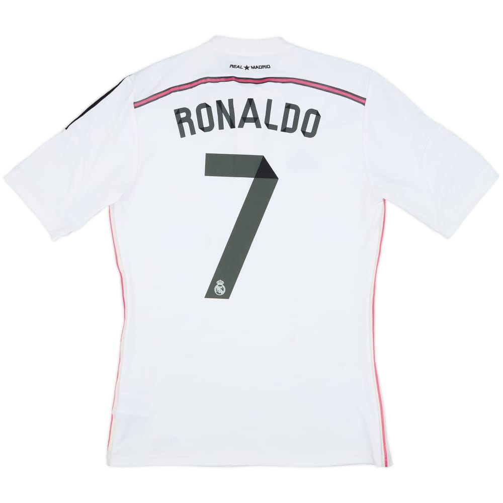 2014-15 Real Madrid Home Shirt Ronaldo #7 - 8/10 - (S)