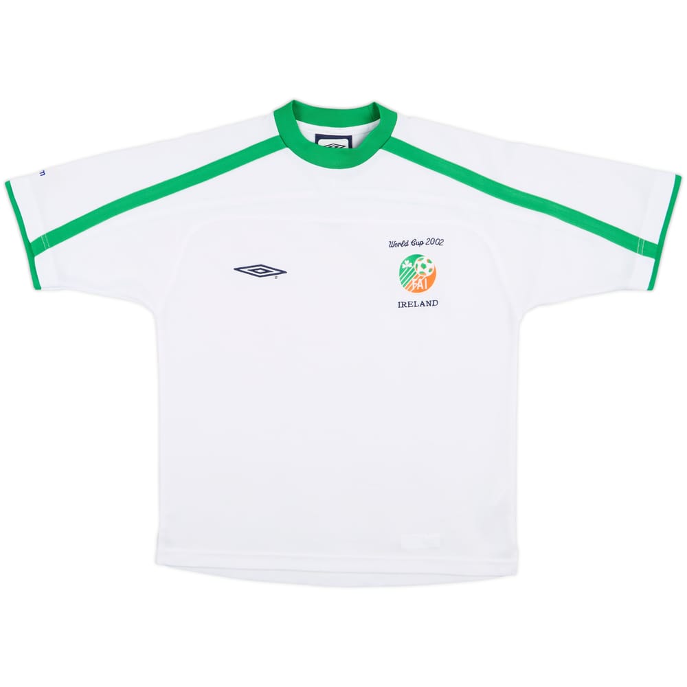 2002-03 Ireland Umbro Training Shirt - 7/10 - (S)