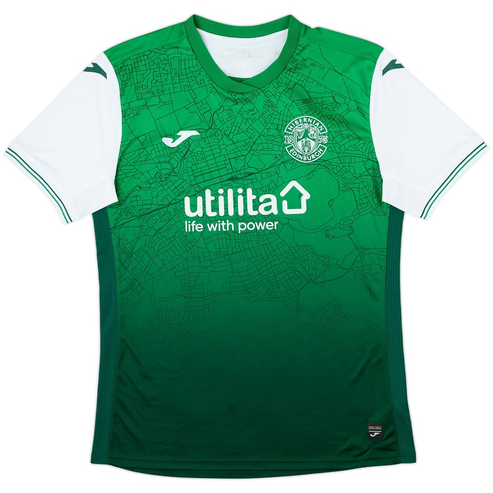2022-23 Hibernian Home Shirt - 6/10 - (XL)